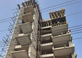 1857 sqft, South face, 3 Beds Under Construction Flats for Sale at Bashundhara R/A Apartment/Flats at 