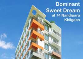 1200 Sft Semi-Ready Apartment At Khilgaon,  Trimohine Bus Stand, Liberty College Apartment/Flats at 