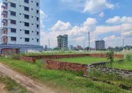 6 katha, Ready  Residential Plot for Sale at Bashundhara R/A Residential Plot at 