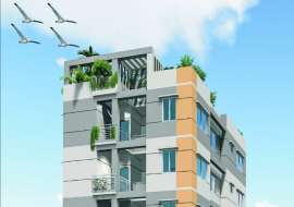 1300 sqft, 3 Beds South Facing Under Construction Flats for Sale at Aftab Nagar Apartment/Flats at 