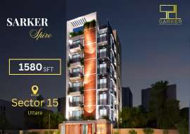 1580 sqft, 3 Beds Under Construction Flats for Sale at Uttara Apartment/Flats at 