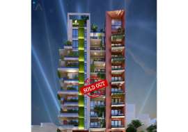 2485 sqft, 3 Beds Under Construction Flats for Sale at Dhanmondi Apartment/Flats at 