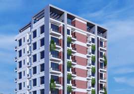 1130 sqft, 3 Beds Under Construction  Land Sharing Flat for Sale at Ashulia Land Sharing Flat at 