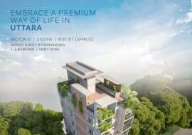 Brand New 1800 sft Duplex at Uttara, Sector 10 Apartment/Flats at Uttara, Dhaka