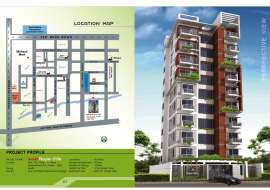 2025 sqft, 4 Beds Ready Flats for Sale at Bashundhara R/A Apartment/Flats at 