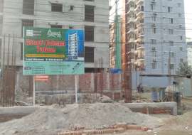 1620 Sft Corner Plot Flat for Sale at Aftab Nagar Apartment/Flats at 