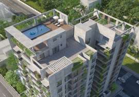 2890 sqft, 4 Beds Under Construction Apartment/Flats for Sale at Bashundhara R/A Apartment/Flats at 