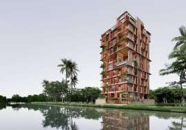 2850 sqft, Lake View/Golf View/South Face 4 Beds  Apartment/Flats for Sale at Jolshiri Abason Apartment/Flats at 