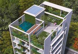 2850 sqft, 4 Beds Under Construction Apartment/Flats for Sale at Jolshiri Abason Apartment/Flats at 