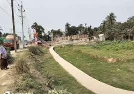 37 katha, Ready Land on Main Road (Highway) in Kanchan, Rupganj Commercial Plot at 